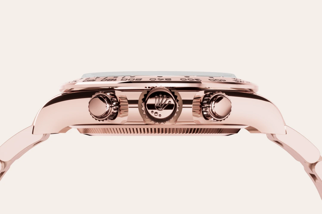 rolex Cosmograph Daytona in 18 kt Everose gold, M126505-0005 - bromberg's