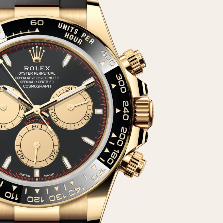 rolex Cosmograph Daytona in 18 kt yellow gold, M126518LN-0004 - bromberg's