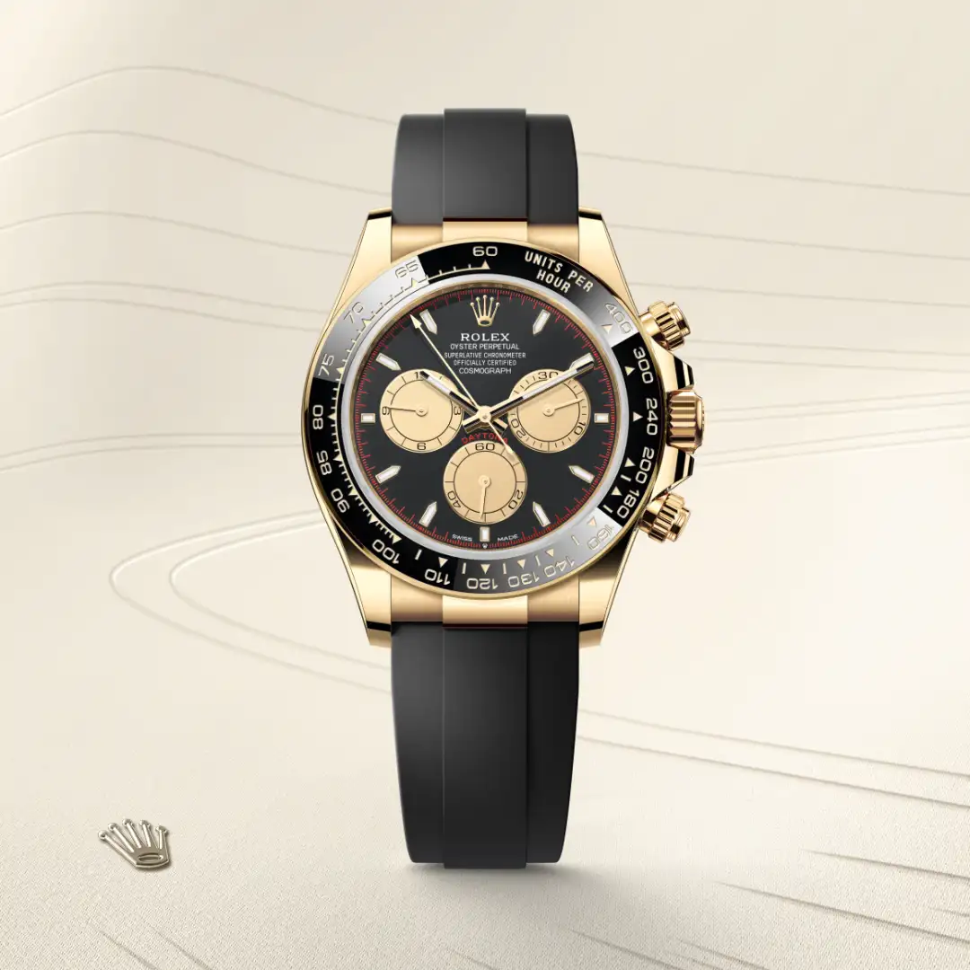 rolex Cosmograph Daytona in 18 kt yellow gold, M126518LN-0004 - bromberg's