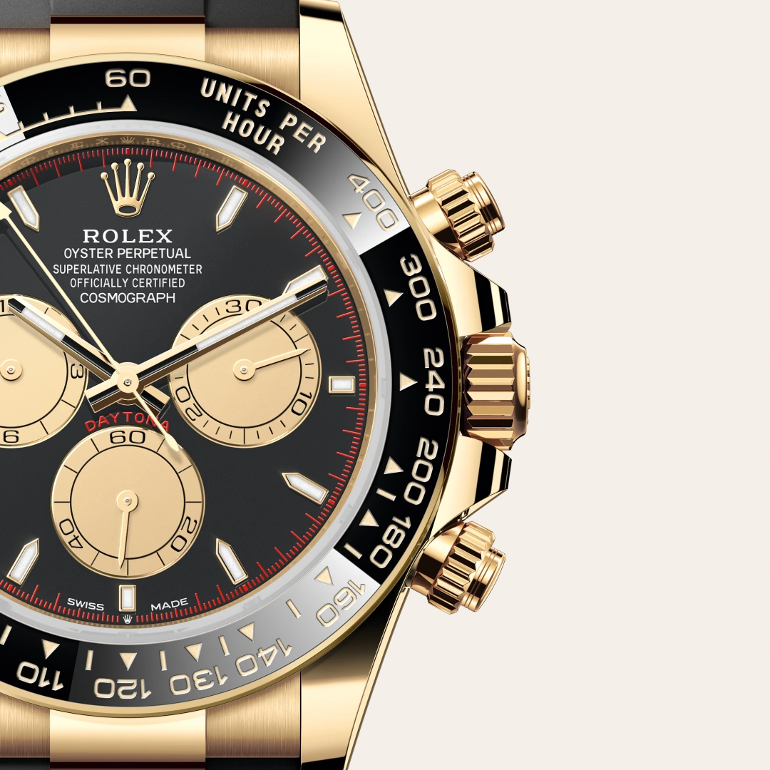 rolex Cosmograph Daytona in 18 kt yellow gold, M126518LN-0004 - bromberg's