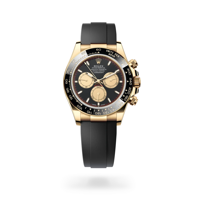 rolex Cosmograph Daytona in 18 kt yellow gold, M126518LN-0004 - bromberg's