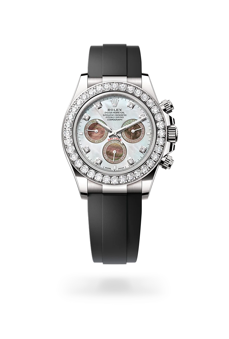 rolex Cosmograph Daytona in 18 kt white gold, M126589RBR-0001 - bromberg's