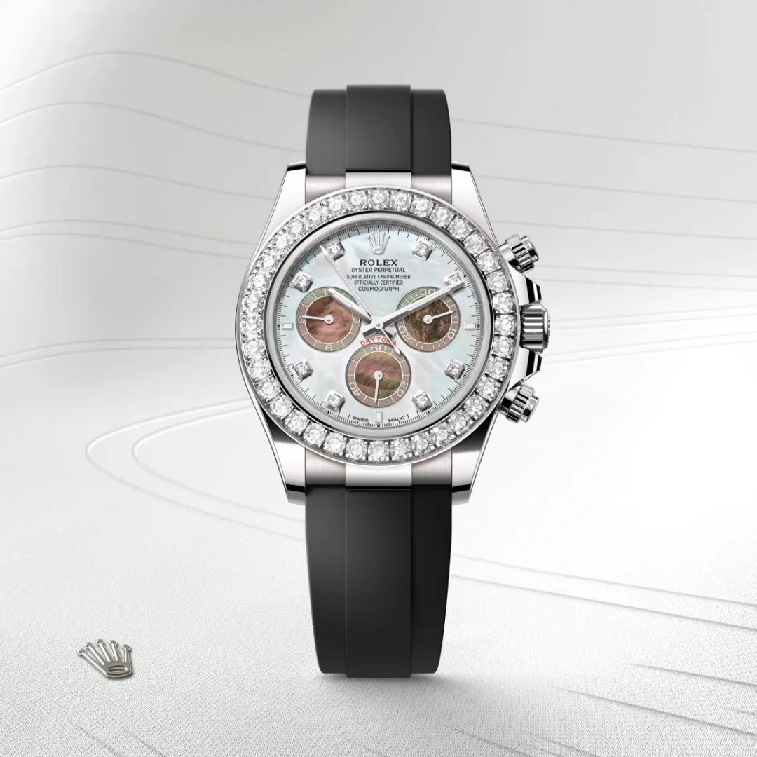 rolex Cosmograph Daytona in 18 kt white gold, M126589RBR-0001 - bromberg's