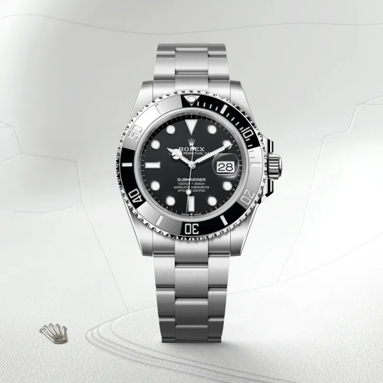 rolex Submariner in Oystersteel, M126610LN-0001 - bromberg's