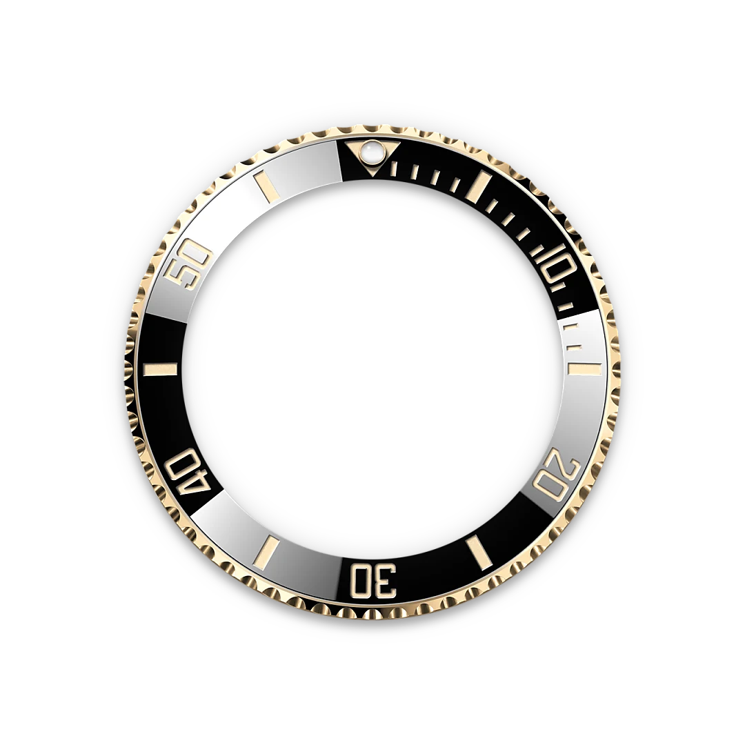 rolex Submariner in 18 kt yellow gold, M126618LN-0002 - bromberg's