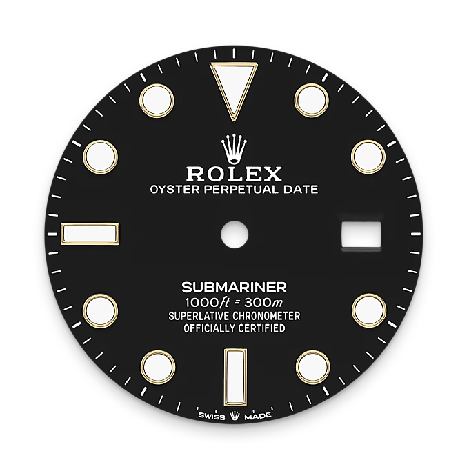 rolex Submariner in 18 kt yellow gold, M126618LN-0002 - bromberg's