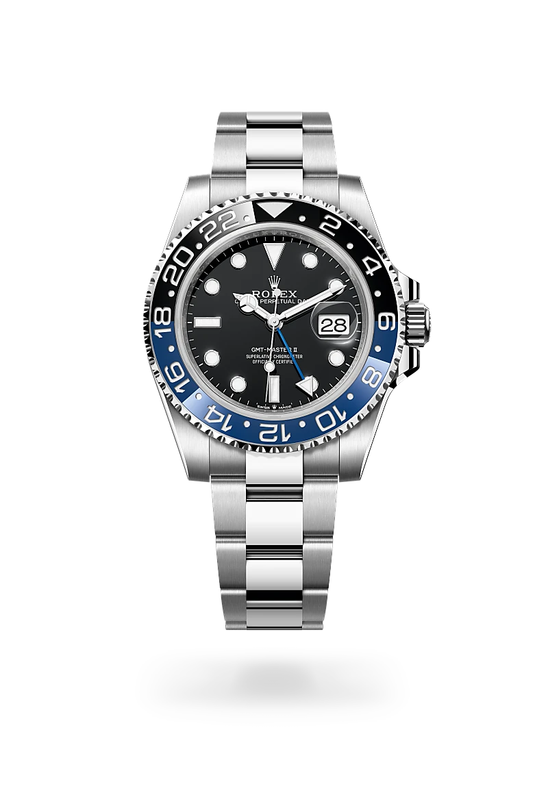 rolex GMT-Master II in Oystersteel, M126710BLNR-0003 - bromberg's