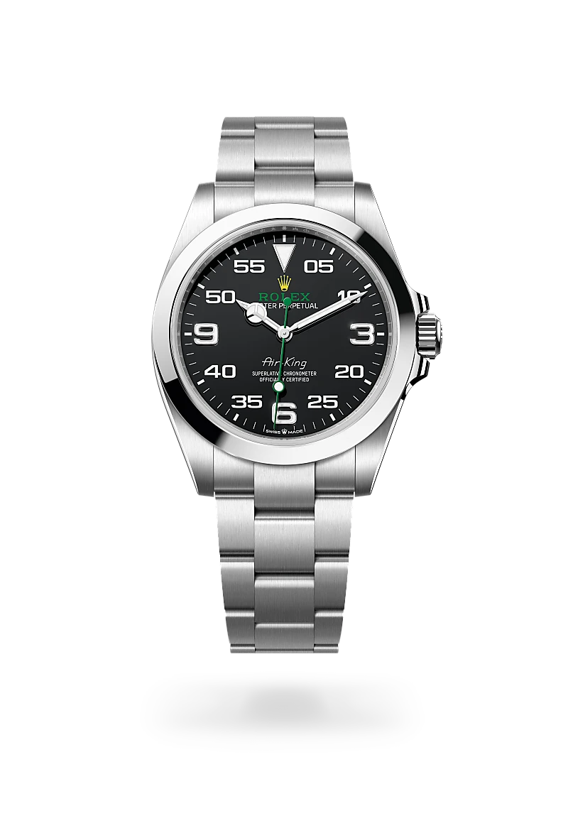 rolex Air-King in Oystersteel, M126900-0001 - bromberg's