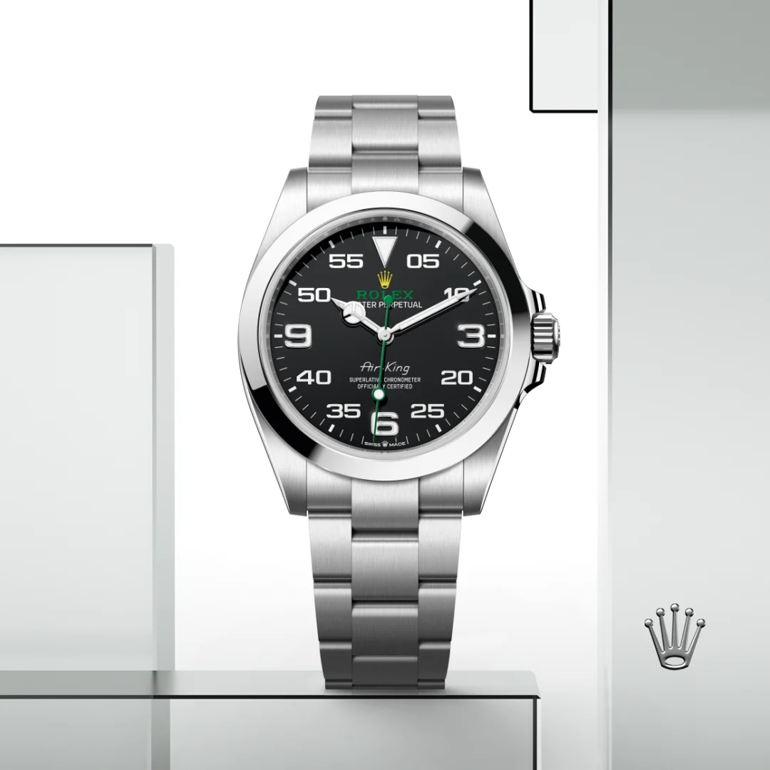 rolex Air-King in Oystersteel, M126900-0001 - bromberg's