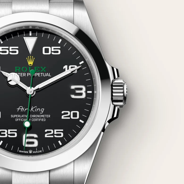 rolex Air-King in Oystersteel, M126900-0001 - bromberg's