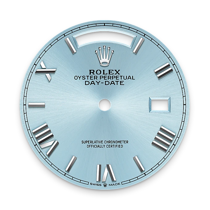 rolex Day-Date in Platinum, M128236-0018 - bromberg's