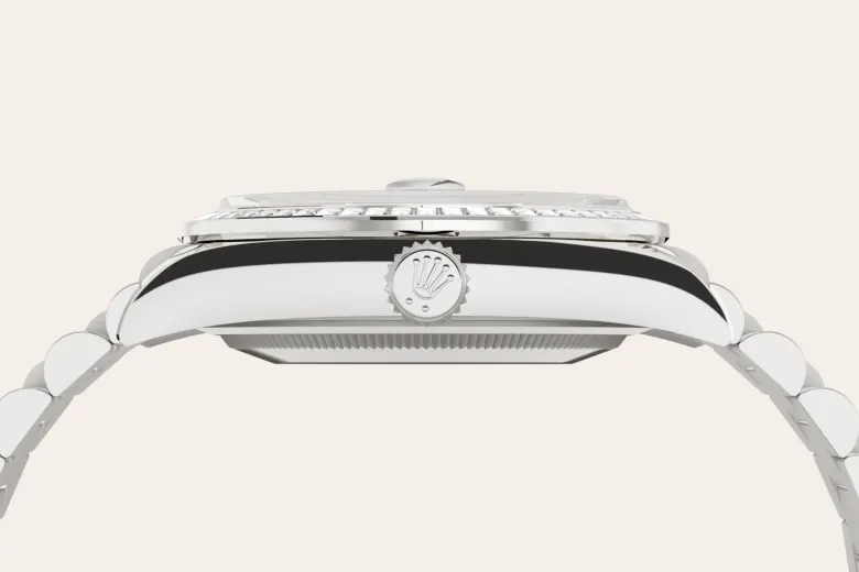 rolex Day-Date in 18 kt white gold, M128399TBR-0029 - bromberg's
