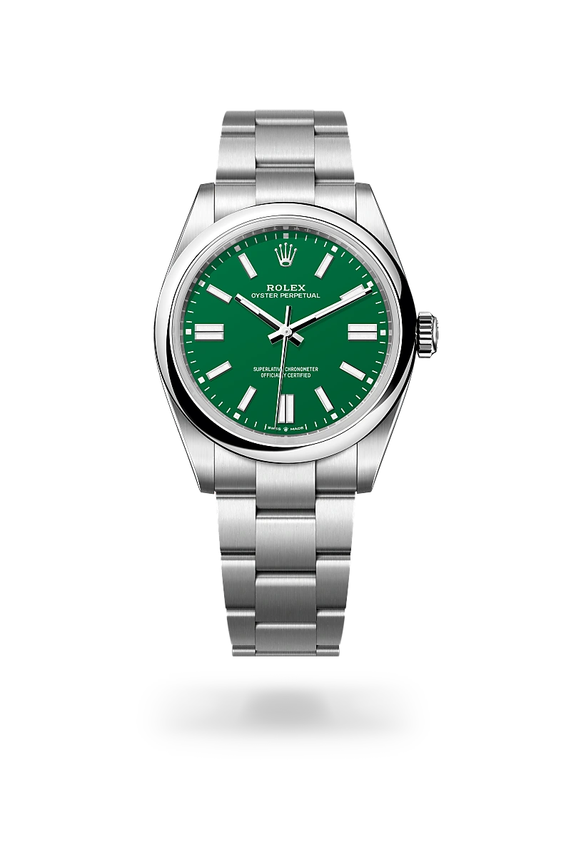 rolex Oyster Perpetual in Oystersteel, M134300-0004 - bromberg's