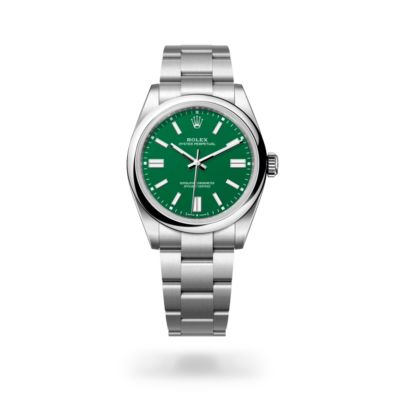 rolex Oyster Perpetual in Oystersteel, M134300-0004 - bromberg's