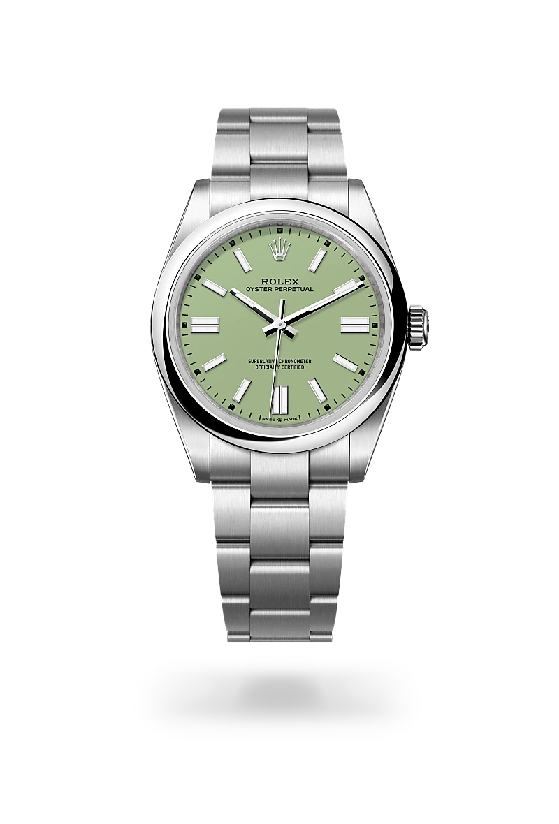 rolex Oyster Perpetual in Oystersteel, M134300-0006 - bromberg's