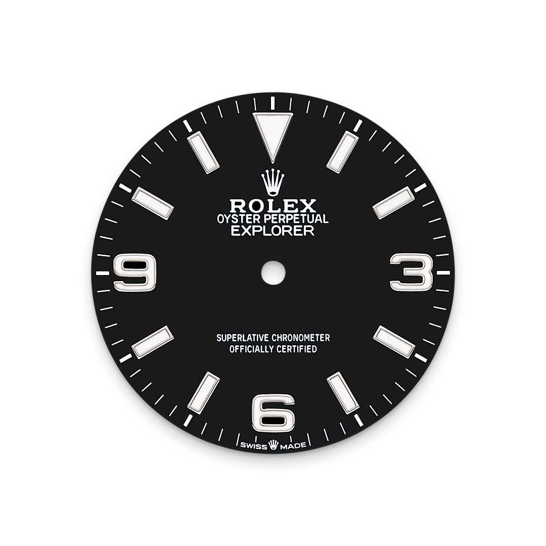 rolex Explorer in Oystersteel, M224270-0001 - bromberg's
