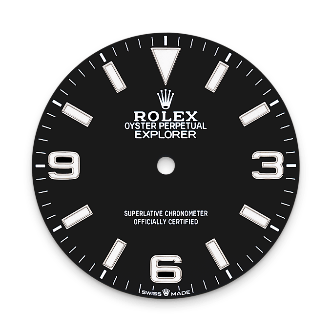 rolex Explorer in Oystersteel, M224270-0001 - bromberg's