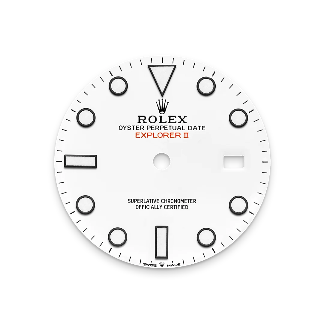rolex Explorer II in Oystersteel, M226570-0001 - bromberg's