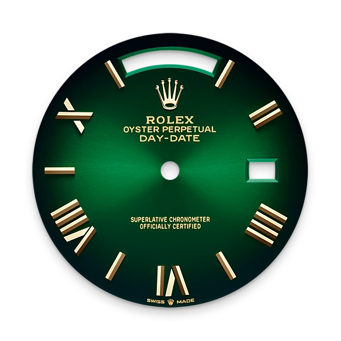 rolex Day-Date in 18 kt yellow gold, M228238-0069 - bromberg's