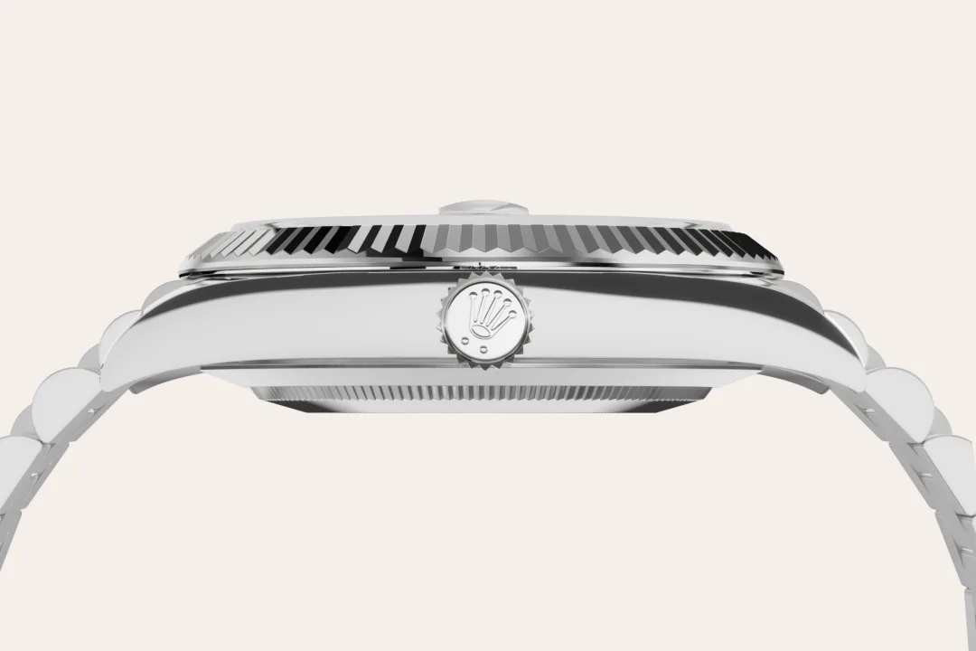 rolex Day-Date in 18 kt white gold, M228239-0033 - bromberg's