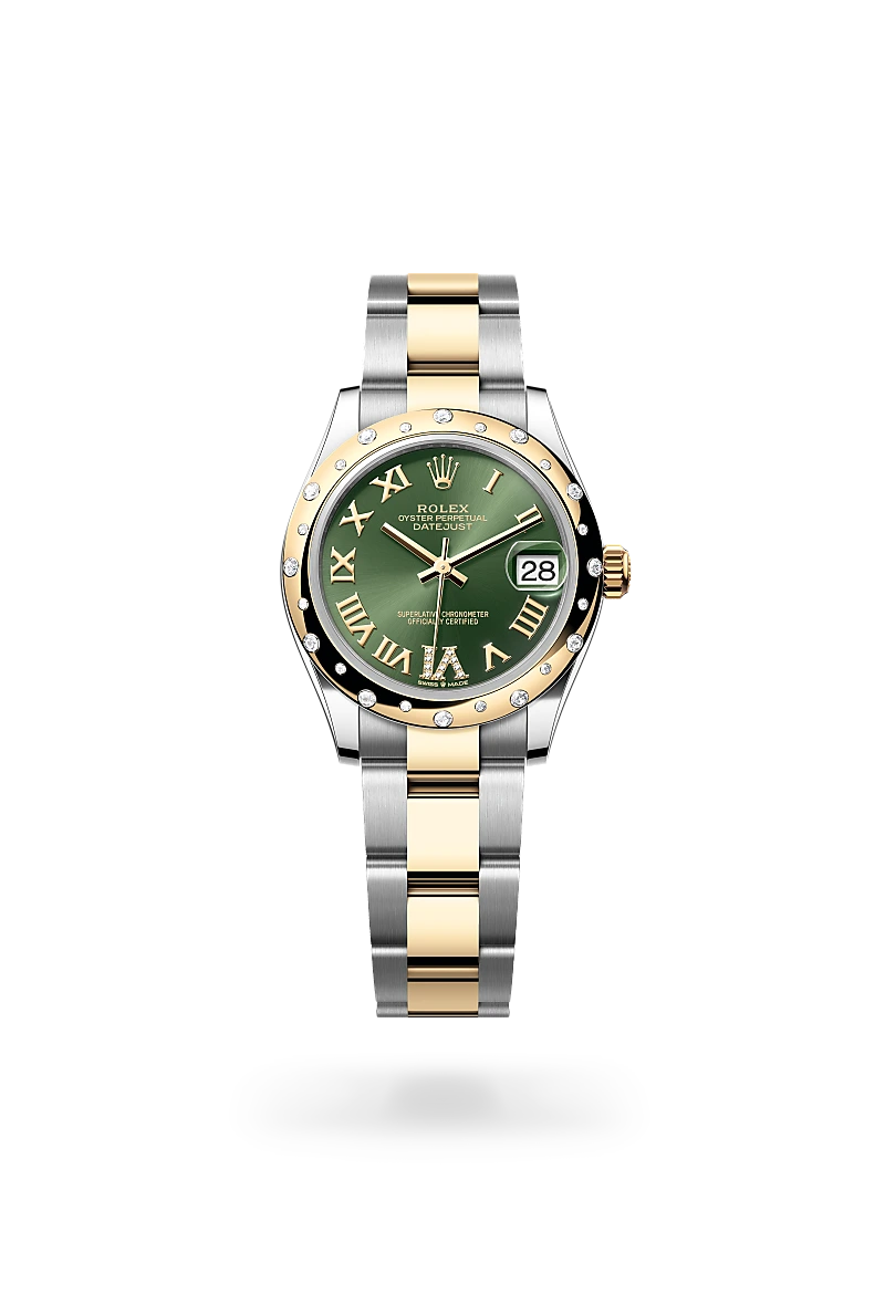 rolex Datejust in Yellow Rolesor - combination of Oystersteel and yellow gold, M278343RBR-0015 - bromberg's