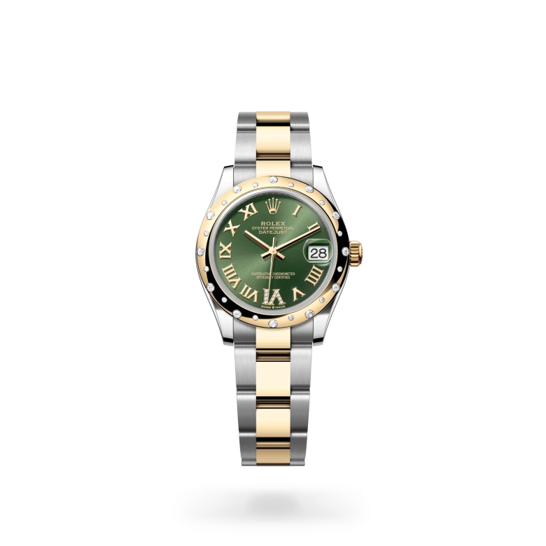 rolex Datejust in Yellow Rolesor - combination of Oystersteel and yellow gold, M278343RBR-0015 - bromberg's