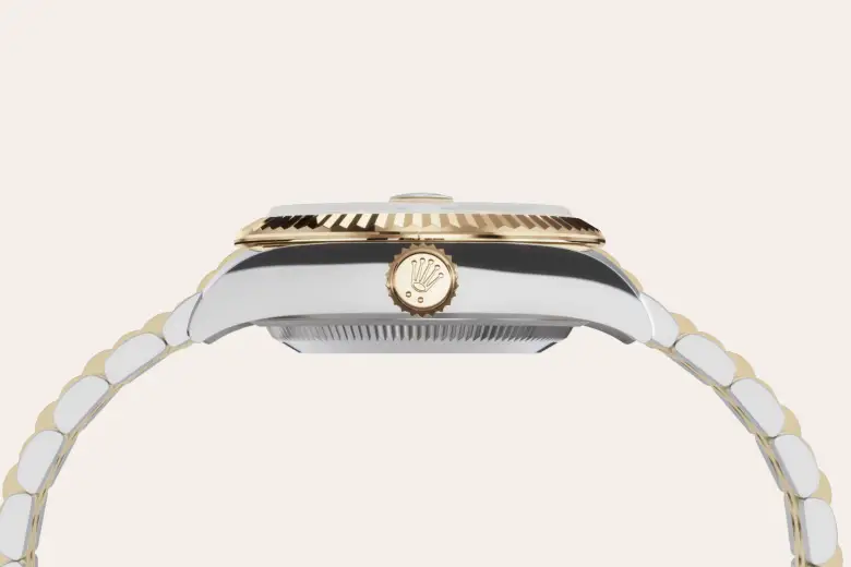 rolex Lady-Datejust in Yellow Rolesor - combination of Oystersteel and yellow gold, M279173-0007 - bromberg's