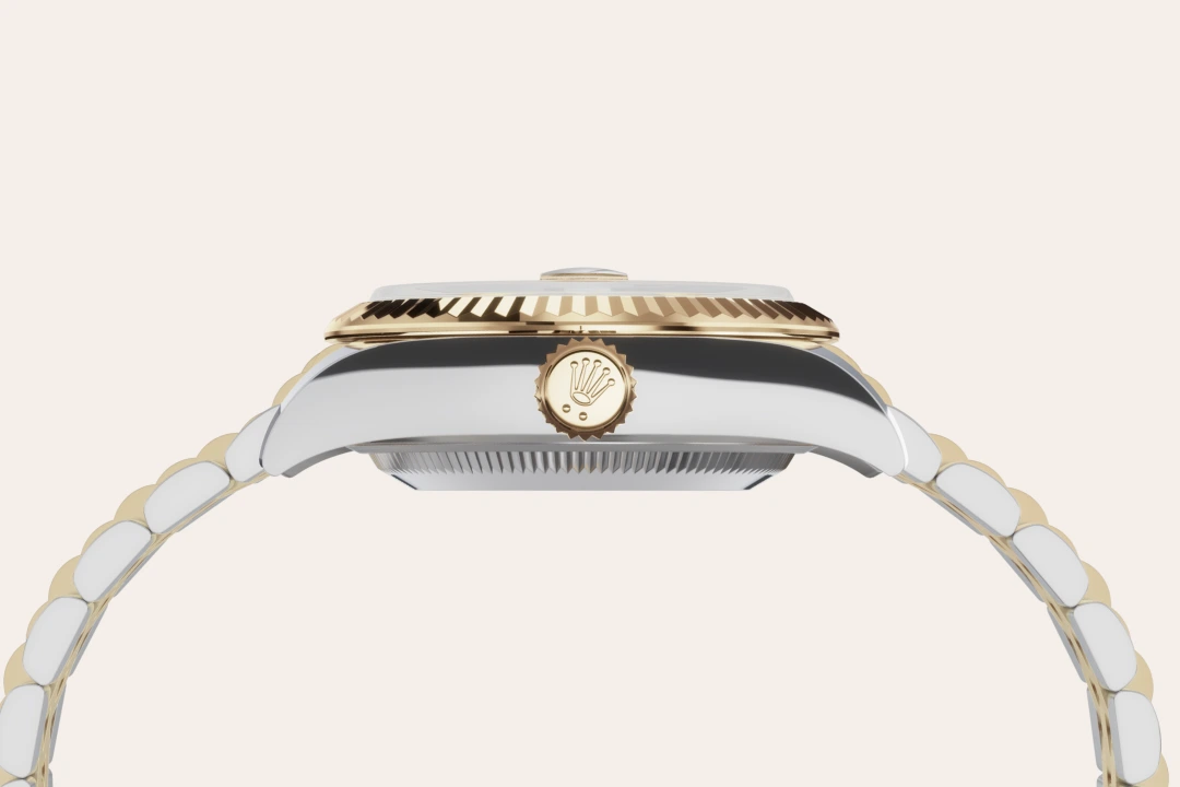 rolex Lady-Datejust in Yellow Rolesor - combination of Oystersteel and yellow gold, M279173-0007 - bromberg's