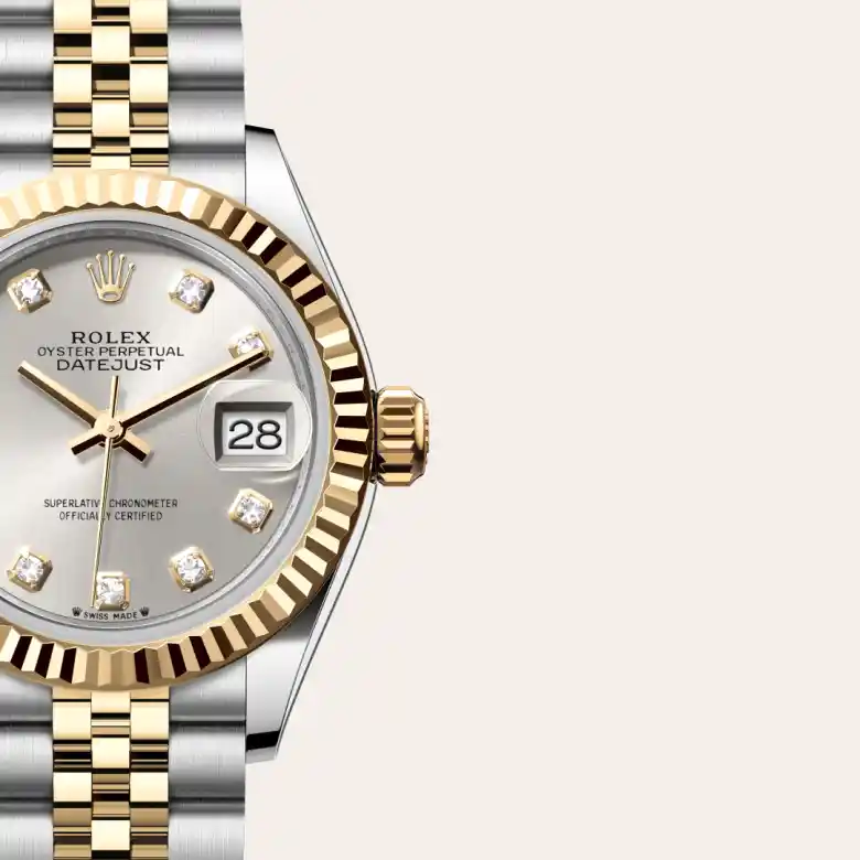 rolex Lady-Datejust in Yellow Rolesor - combination of Oystersteel and yellow gold, M279173-0007 - bromberg's