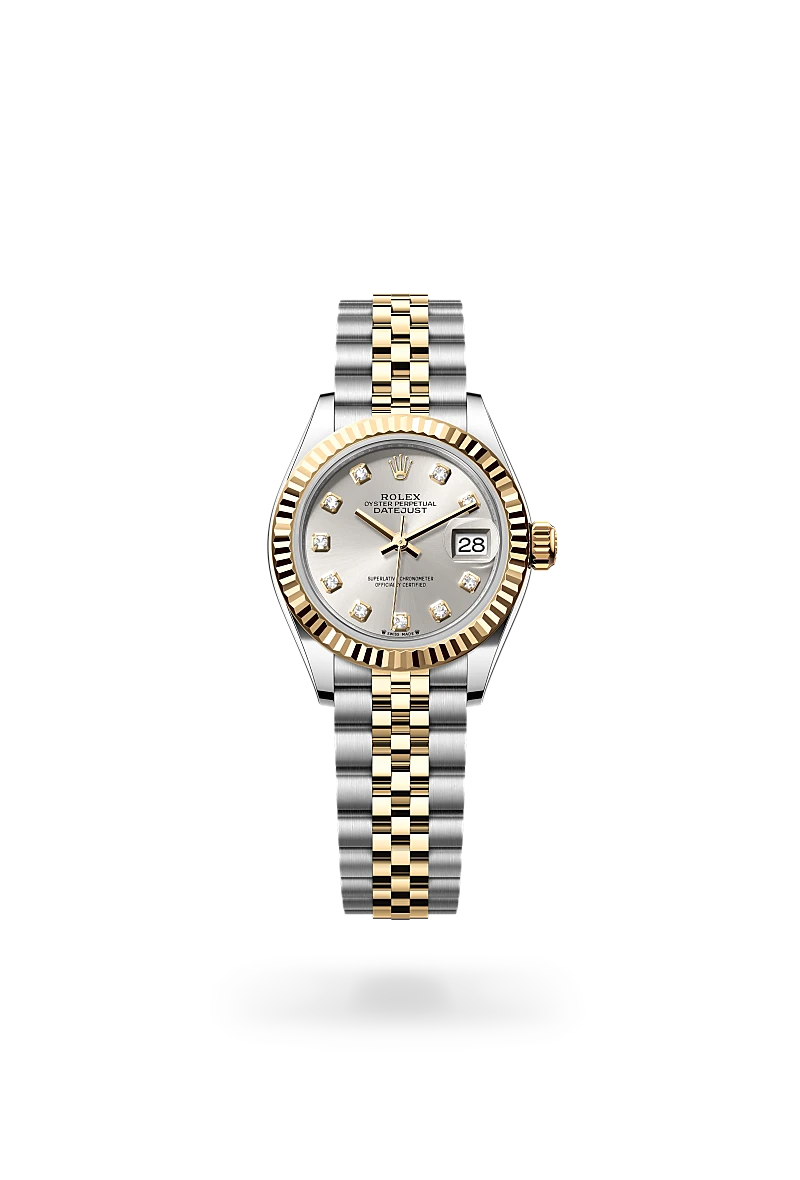 rolex Lady-Datejust in Yellow Rolesor - combination of Oystersteel and yellow gold, M279173-0007 - bromberg's