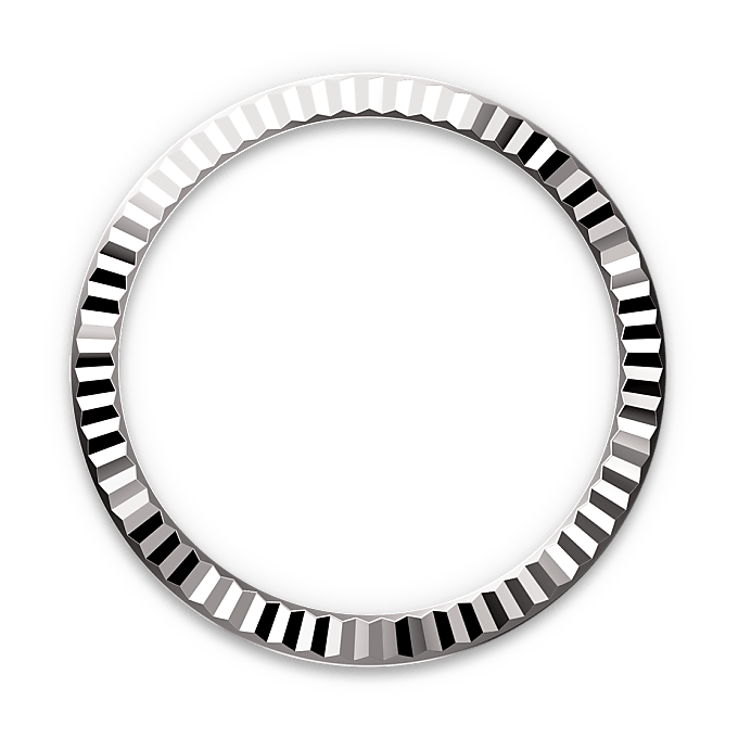 rolex Lady-Datejust in White Rolesor - combination of Oystersteel and white gold, M279174-0020 - bromberg's