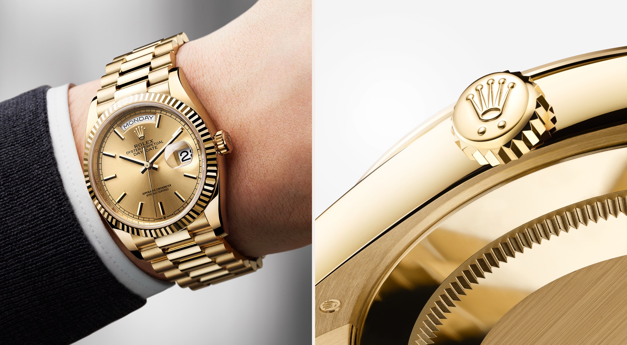 Rolex Day-Date watches - Bromberg's