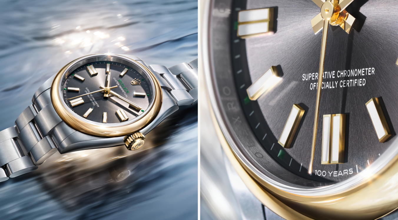 rolex oyster perpetual watches - bromberg's