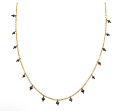 Sethi Couture Adeline Black Diamond Chain