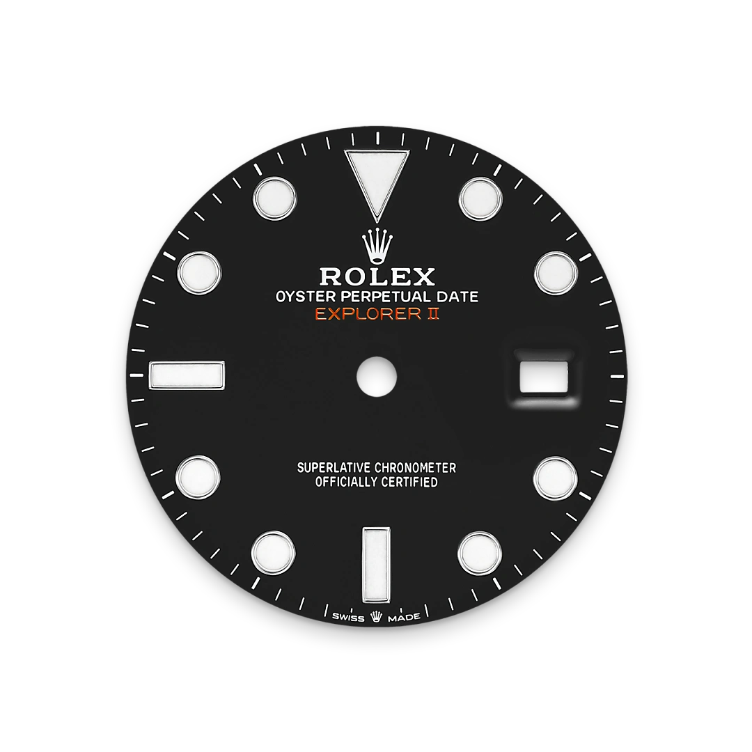 rolex Explorer II in Oystersteel, M226570-0002 - Bromberg's